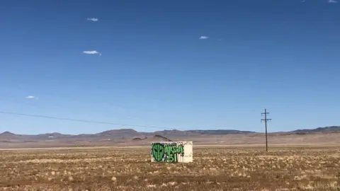 Reuters Area 51 is situated around 30 miles (48km) south of Rachel, in Lincoln County, Nevada