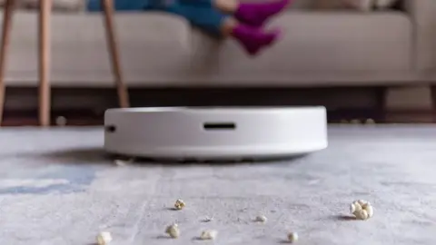 Getty Images A robot vacuum stock image
