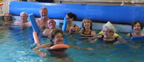 St George's Hydrotherapy Pool People in St George's Hydrotherapy Pool