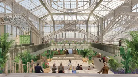 Great Yarmouth Borough Council Winter Gardens proposed interior