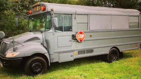 Paul Clifford Converted American school bus