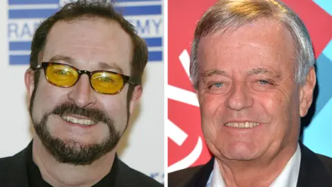 PA/Getty Steve Wright and Tony Blackburn