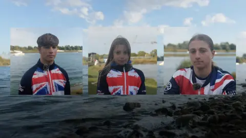 Three siblings from Milton Keynes are representing Great Britain at the Wakeboarding World Championships in Thailand.