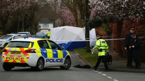 PA Police at the scene on Gorse Bank Road