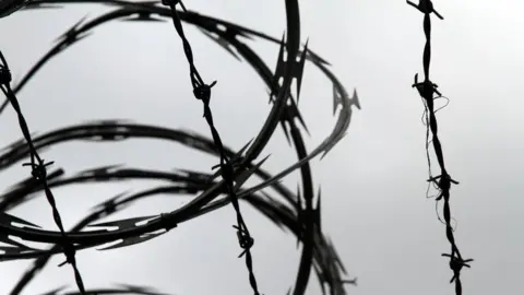 Barbed wire
