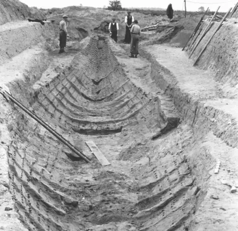 British Museum/PA Media Sutton Hoo ship