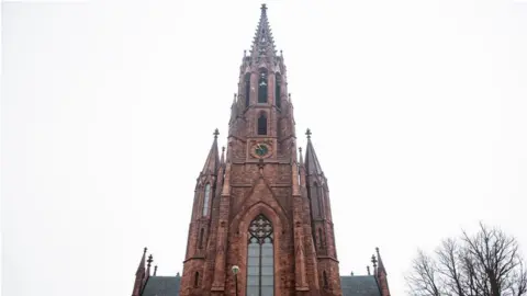 Getty Images Saint Louis Roman Catholic Church on December 4, 2019, at Edward Street in Buffalo, New York