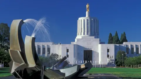 Getty Images File photo of State Capitol building in Salem