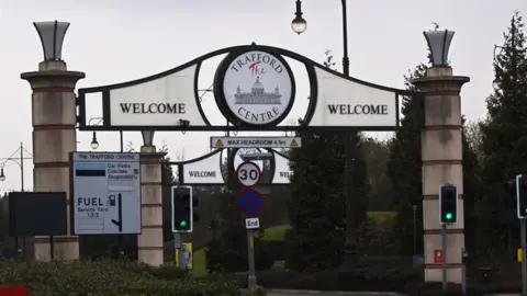 Entrance to the Trafford Centre