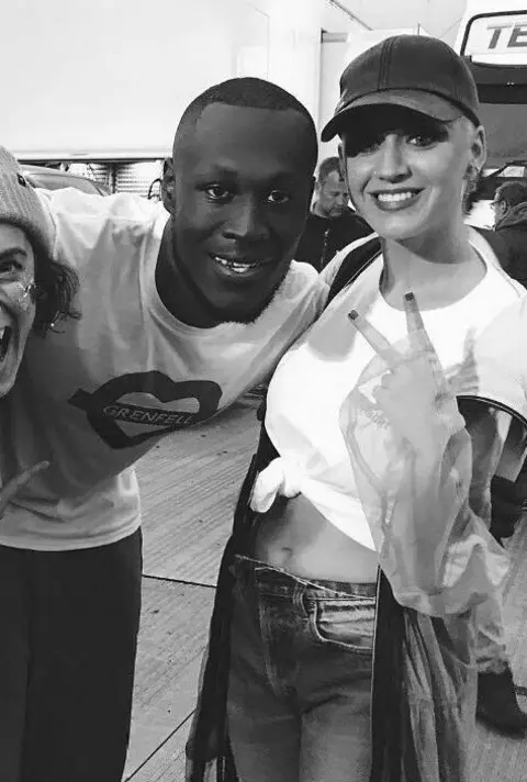 Twitter Katy Perry and Stormzy