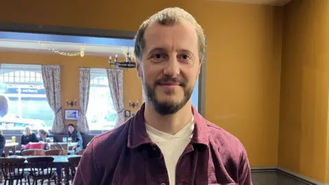 Becki Thomas/BBC Organiser Adam Hawley