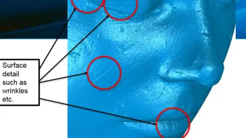 WMG, University of Warwick Death mask detail