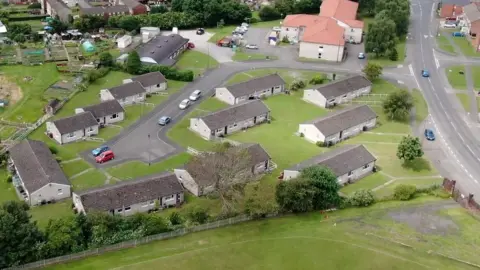 Bolsover District Council Bungalows on Woburn Close