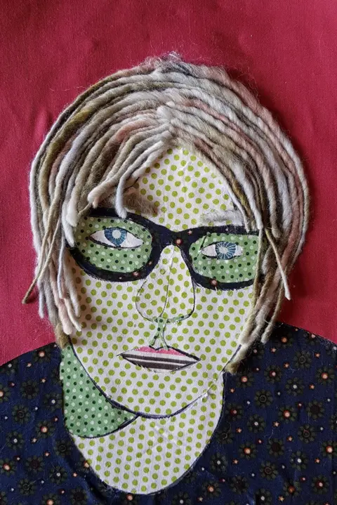 Lisa Whittleworth Figure made in fabric