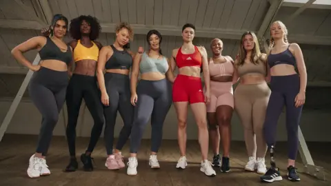 Adidas bra advert has no bras on show as it opts for bare breasts instead -  Somerset Live