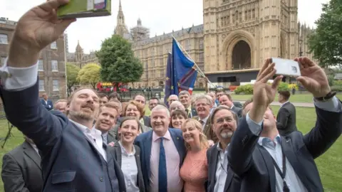 PA SNP MPS on College Green