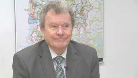 BBC Leader of Lancashire County Council, Geoff Driver