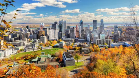 Getty Images Autumn in Montreal