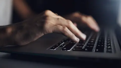 Getty Images Person on laptop