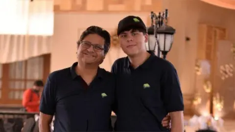 Engro Corporation and DH Group Shahzada Dawood with his son Suleman