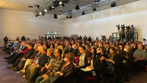 Plaid Cymru conference hall