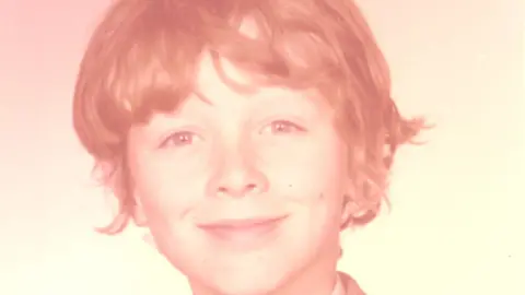 Nicky Campbell Nicky Campbell as a schoolchild