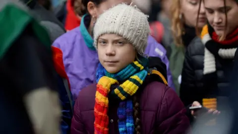 Reuters Swedish climate activist Greta Thunberg taking part in the Europe Climate Strike rally in Brussels, Belgium, in March 2020