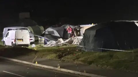 The Pembrokeshire Herald Crash scene