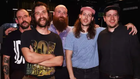 BBC IDLES in the live lounge