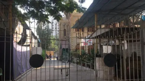 The front entrance of the Karachi Press Club