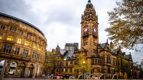 Getty Images Sheffield city centre