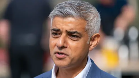 PA Media Sadiq Khan