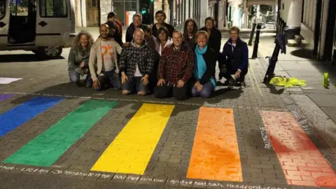 Proud2Be temporary crossing in 2014