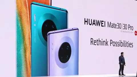 Huawei forced to launch Mate 30 phone without Google apps, Huawei
