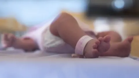 Getty Images A baby's foot