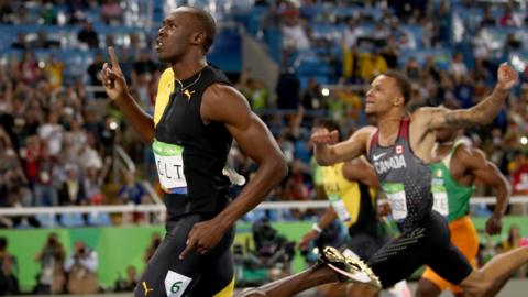 Rio Olympics 2016: Usain Bolt Wins 100m Gold, Justin Gatlin Second ...