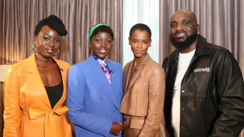 Radio 1 Xtra Danai Gurira, Lupita Nyong'o, Letitia Wright, DJ Ace