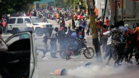 Reuters Protesters are demanding the resignation of President Jovenel Moïse