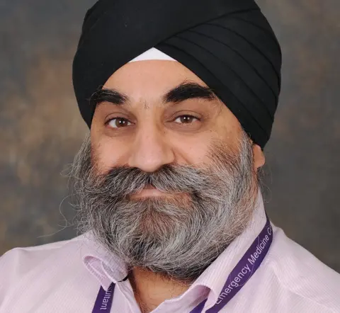 UHDB Mr Manjeet Singh Riyat, Emergency Medicine Consultant at University Hospitals of Derby and Burton