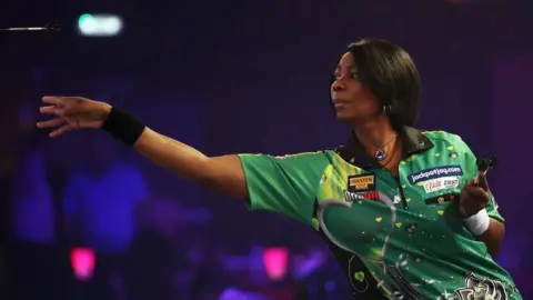 Getty Images Darts player Deta Hedman