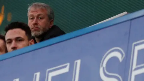 Reuters Roman Abramovich at Stamford Bridge on 10 March 2018