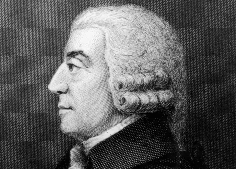 Getty Images Economist Adam Smith
