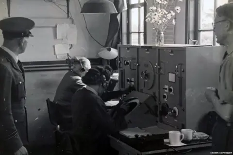 Crown Copyright Set Room at RAF Cheadle