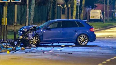 @SnapperSK The Audi at the scene of the crash