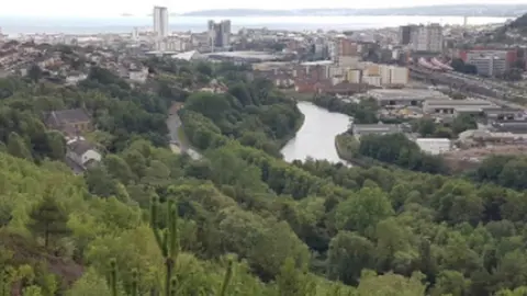 NRW/Swansea Council/GIC River Tawe Wildlife Corridor