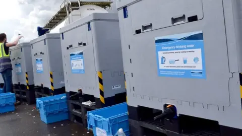 Yorkshire Water Bowsers