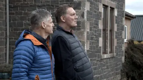 BBC John Beattie and Doddie Weir