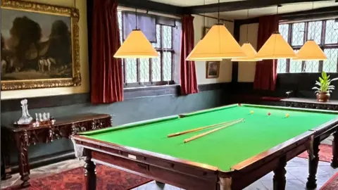 National Trust The renovated Billiard Room