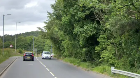 Google the A736 Glasgow Road near Barrhead