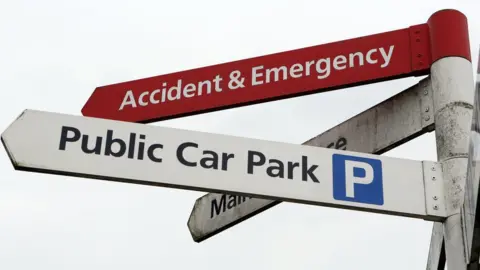 PA Car park sign